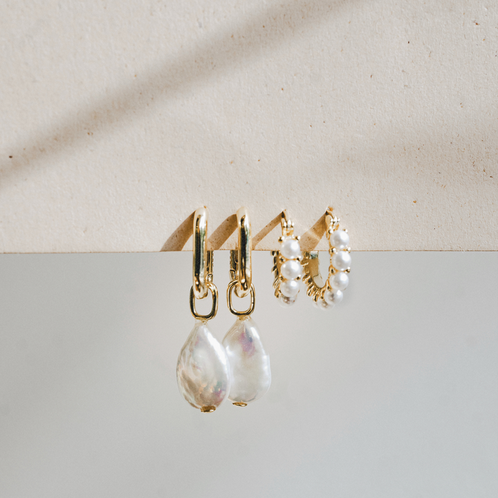 Argollas Nusa Perla Natural